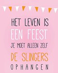 Een feestje moet je er zelf van maken