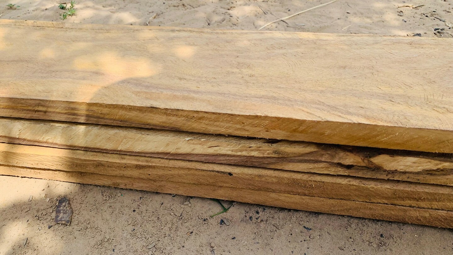 De eerste planken zijn een feit