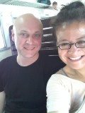 In trein naar NInh Binh 'hard seats'