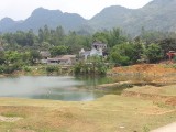 Fietstocht Ninh Binh - op bezoek bij een dorpje