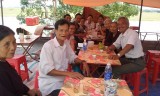 Fietstocht Ninh Binh - op bezoek bij een dorpje