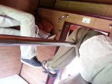 Slaapcabine trein