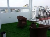 Hanoi Charm Hotel - ons terrasje