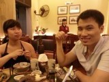 Uit eten met Trang en Linh