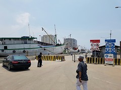 De oude haven Jakarta