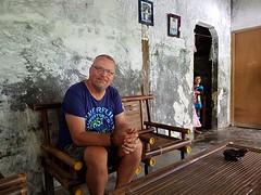 Het huis van Dayat, onze chauffeur.