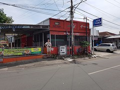 De plek waar het huis van Pa van der Star vroeger heeft gestaan.