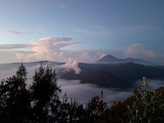 Zonsopgang bij de Bromo