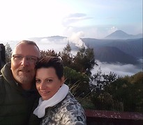 Zonsopgang bij de Bromo