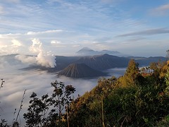 Zonsopgang bij de Bromo