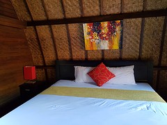 D'Wahana hotel..onze kamer......