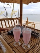 Strawberry milkshake
