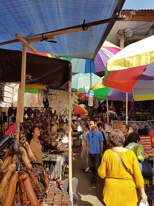 Traditionele markt Ubud