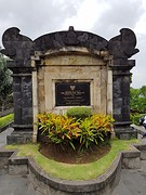 Ingang van de Tanah Lot Tempel