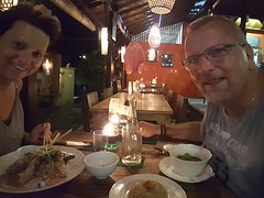 Ons laatste diner op Bali.