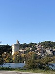 Zicht op Villeneuve-lès-Avignon