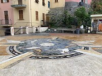 Mozaiek in Monterosso