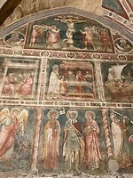 Fresco in de Basiliek Sint Flavius