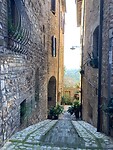 Trappenstraatje in Spello