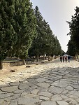 De opgegraven Romeinse laan in Itálica