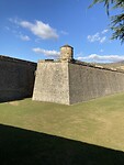 Indrukwekkende muur van de Citadel