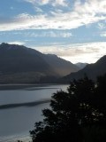 Mooiste uitzicht tot nu toe in de Haast pass - helaas niet zo mooi als in het echt