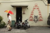 Streetart poes Georgetown