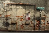 Streetart schommel Georgetown