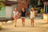Lana, Row en Lotte op Tioman