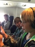 Jesper en Bjorn onderweg
