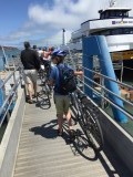 Met de Ferry van Sauselito naar San Francisco