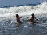 Lekker zwemmen bij morro bay