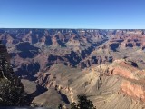 Blik in de Grand Canyon vanaf de South Rim