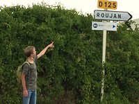 Onderweg naar Roujan.
