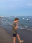 Björn ziet de zon in zee zakken!