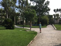 Parkje in Narbonne: lekker chillplekje!