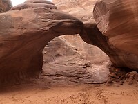 Sand dune Arch