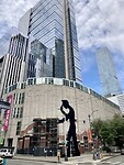 Hammering man voor het Seattle Art Museum