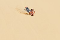 sandboarding hill