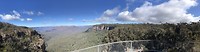 panorama blue mountains