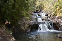 water fall yoga