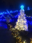 christmas light tree