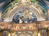 muur schildering kerk