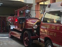 oude brandweerwagen