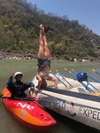 yoga rafting