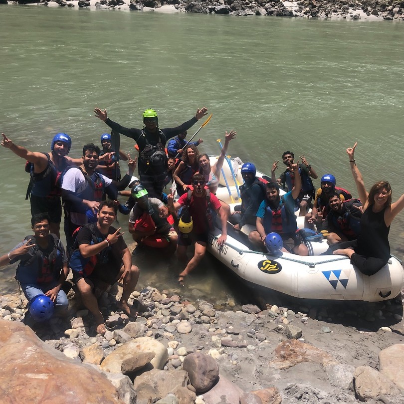 rafting groep