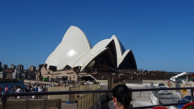 the Opera House by day
