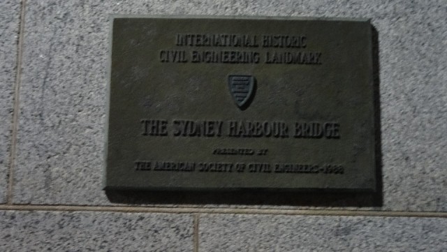 the Harbour Bridge