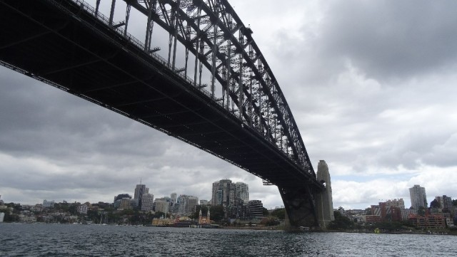 the Harbour Bridge