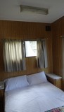 onze slaapkamer in the cabin